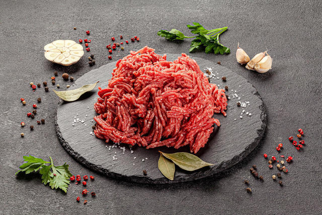 Ground meat products